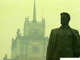 Триумфальная площадь в Москве. Кадо РТР
