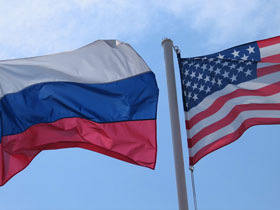 США и Россия, флаги. Фото: krasovskiy.com (с)