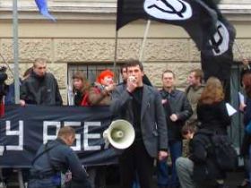 Митинг "Другой России" в поддержку Линдермана. Фото: Евгения Маслова