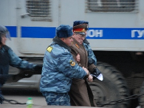 Задержание генерала Алексея Фомина. Фото Собкор®ru