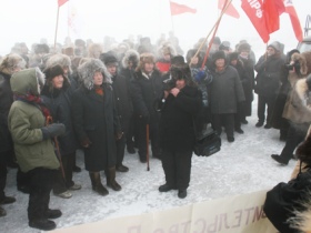 Акция протеста в Якутске. Фото ИА SakhaNews