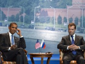 Президент США Барак Обама и президент России Дмитрий Медведев. Фото: daylife.com