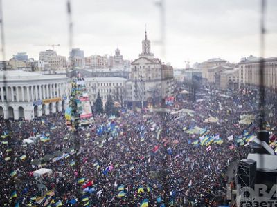 Майдан 8 декабря в Киеве. Фото: novayagazeta.ru