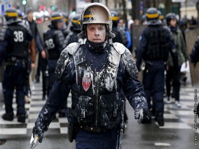 Французский полицейский. Фото: Интерфакс
