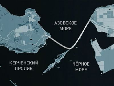 Керченский пролив на карте: tvc.ru