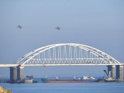Заблокированный Керченский пролив, 25.11.18. Фото: Reuters