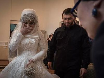 Чечня, свадьба. Фото:  meduza.io