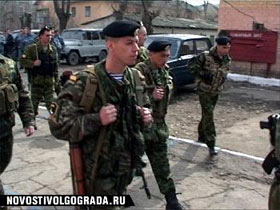 Волжский ОМОН уезжает в Чечню, фото ИА "Новости Волгограда"