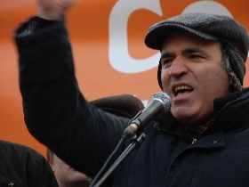 Гарри Каспаров на митинге "Солидарности". Фото: Каспаров.Ru