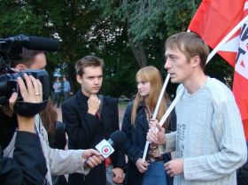 Интервью у оппозиции, фото Виктора Надеждина, Каспаров.Ru