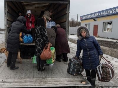 Эвакуация в Дебальцево. Фото: trust.ua