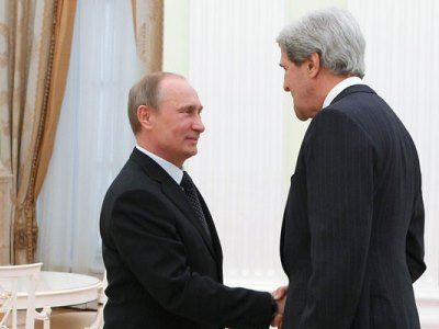 Владимир Путин и Джон Керри. Фото: cdnimg.rg.ru