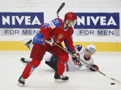 Полуфинальный матч чемпионата мира по хоккею в Берне. Фото: Michael Buholzer / Reuters / Forum
