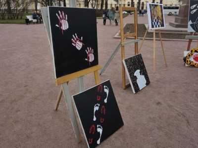 Выставка против репрессий. Фото: Крисевич