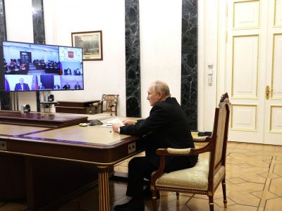 Онлайн-беседа Путина с членами Совета по правам человека, 4.12.23. Фото: kremlin.ru